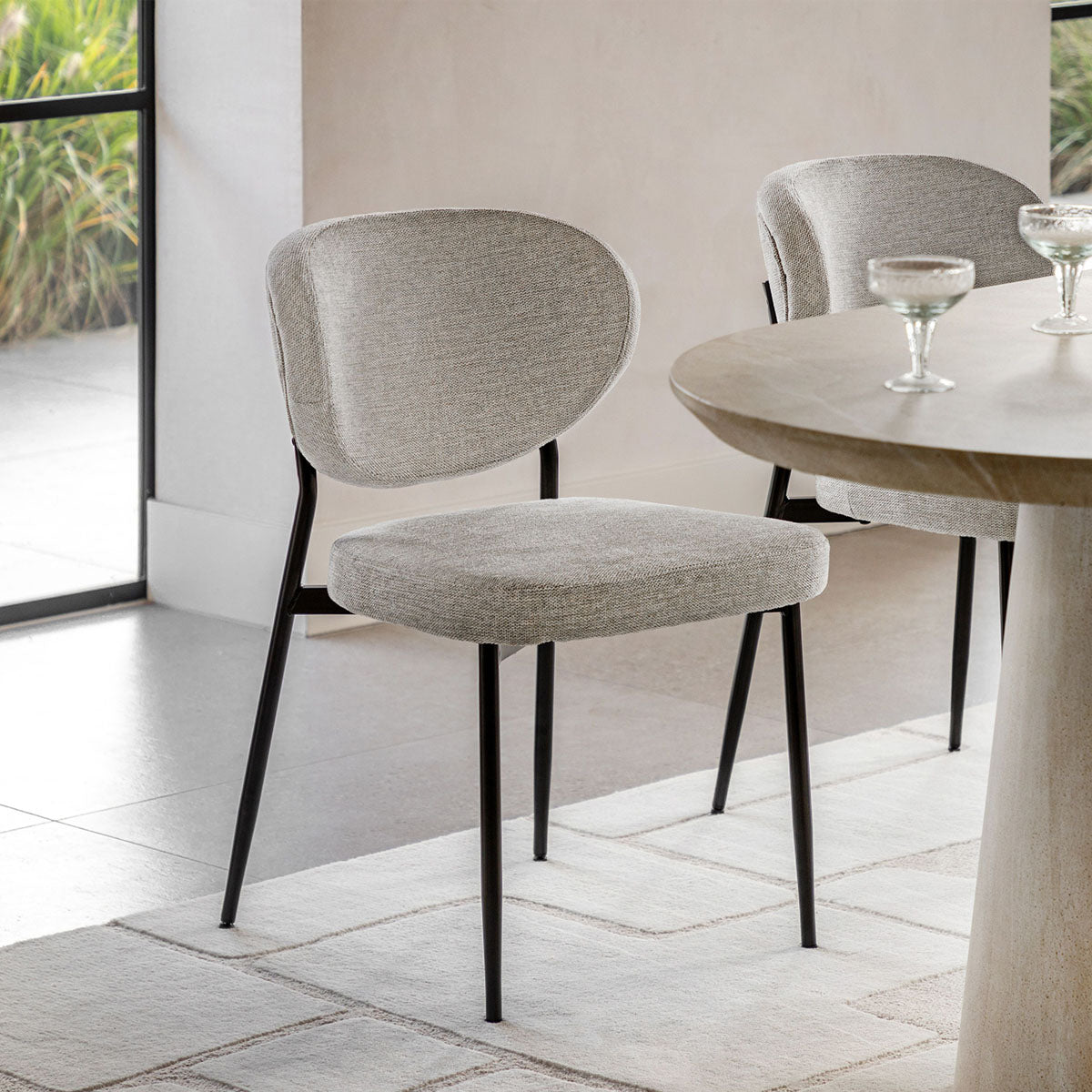 Gallery Direct Oppo Dining Chair Natural (2pk)