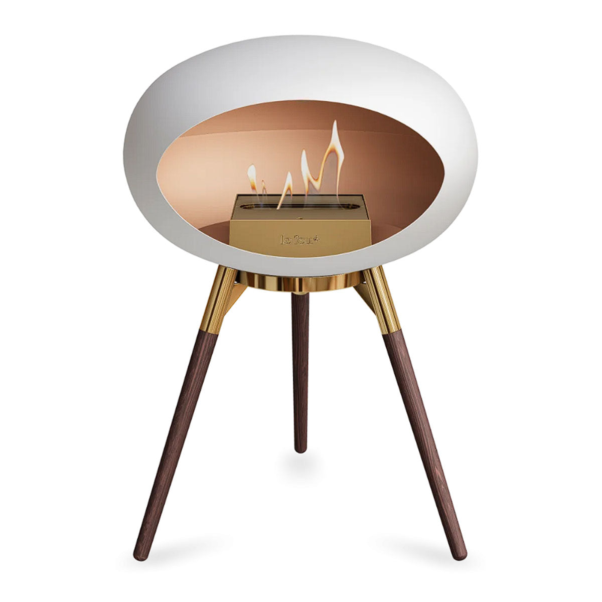 Le Feu Ground Wood Low - White