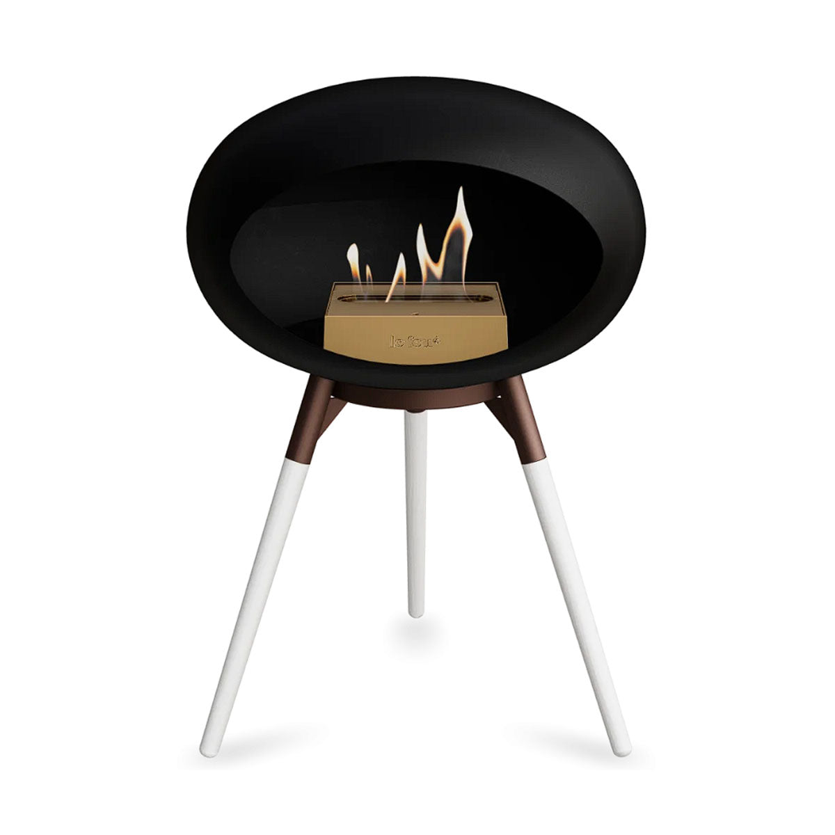 Le Feu Ground Wood Low - Black