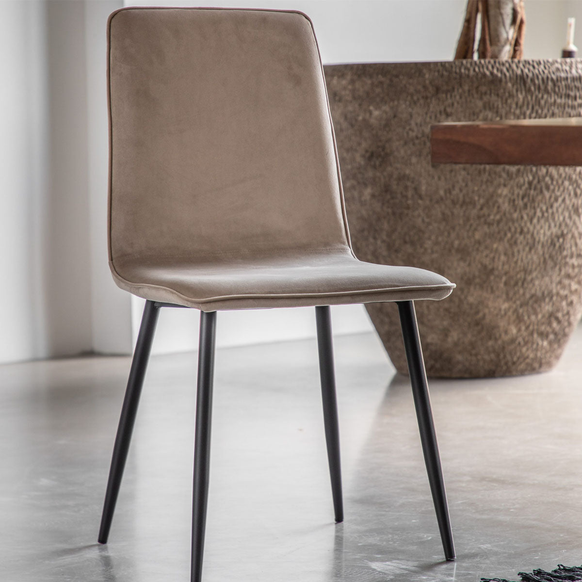 Gallery Direct Widdicombe Dining Chair Taupe (2pk)