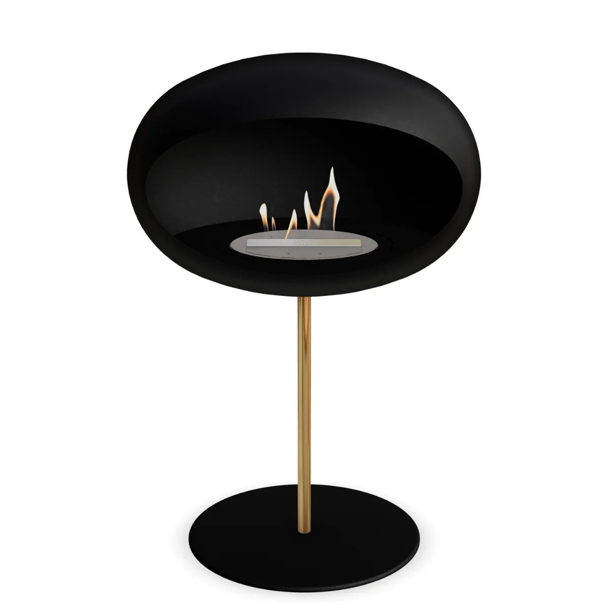 Le Feu Dome 625 - Black Ground Steel Low