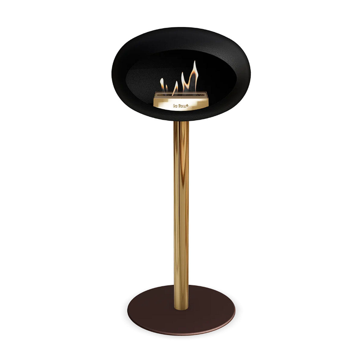 Le Feu Ground Steel High - Black - 60mm Pole Width