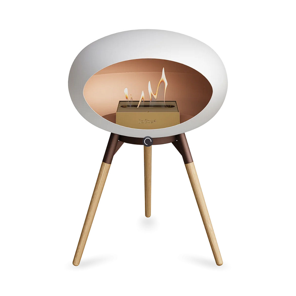 Le Feu Ground Wood Low - White