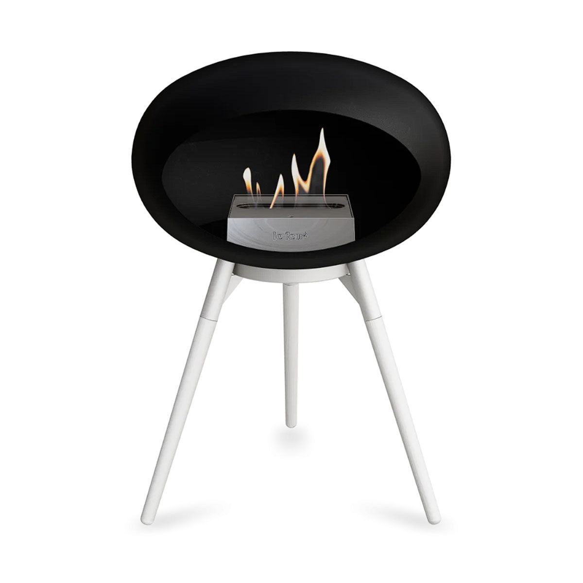 Le Feu Ground Wood Low - Black
