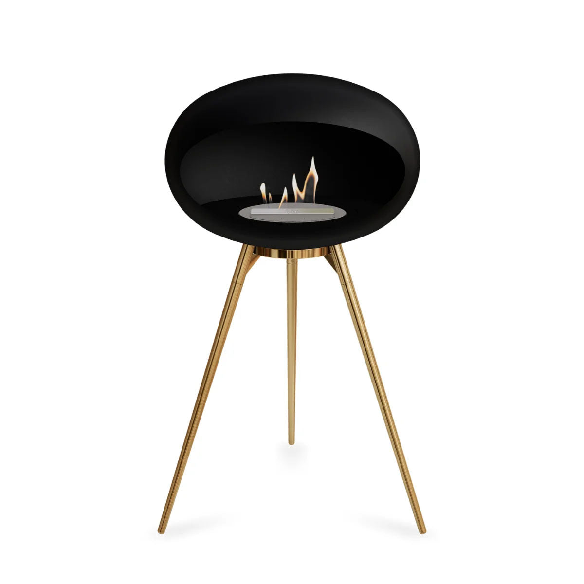 Le Feu Dome 625 - Black Ground Wood High