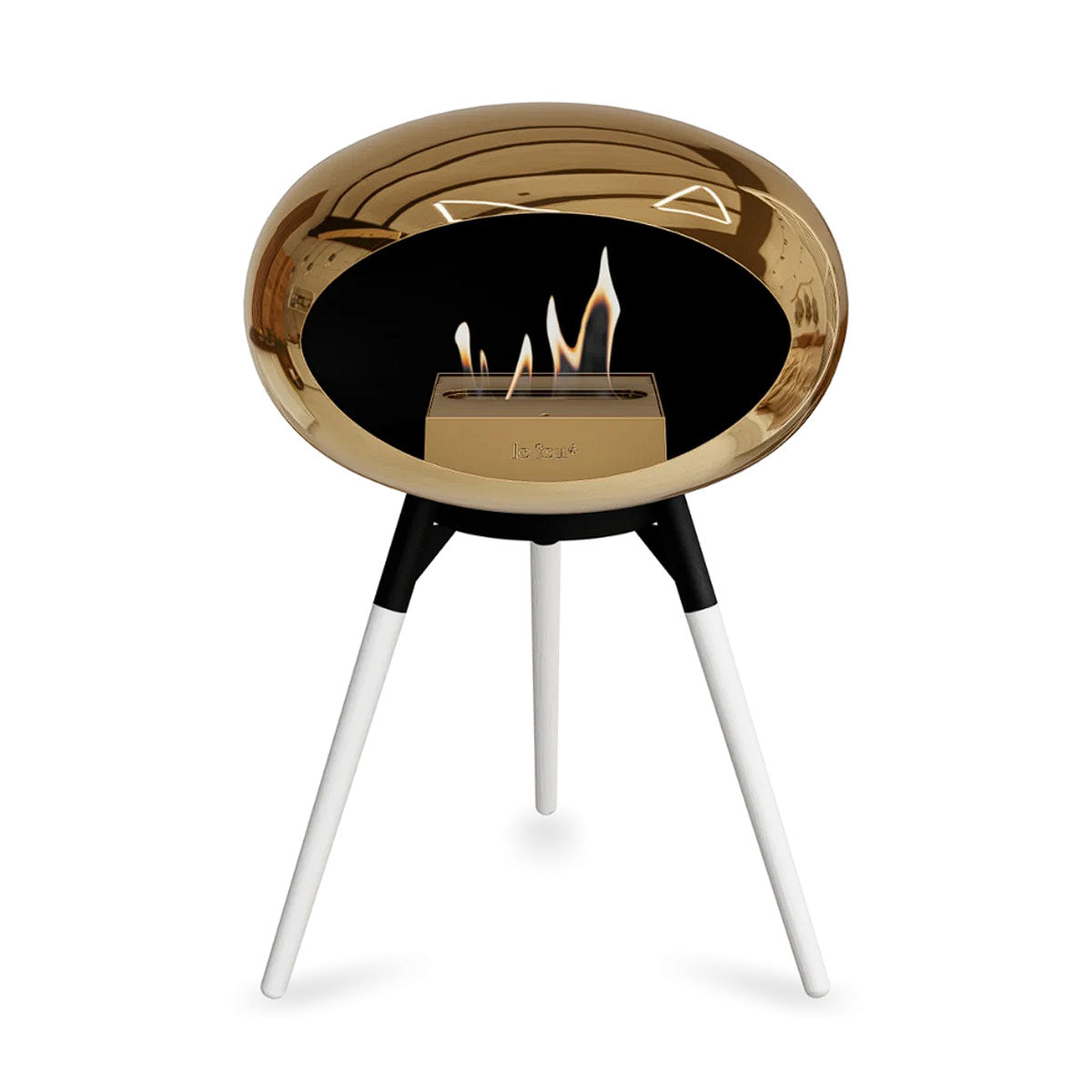 Le Feu Ground Wood Low - Chromed Rose Gold