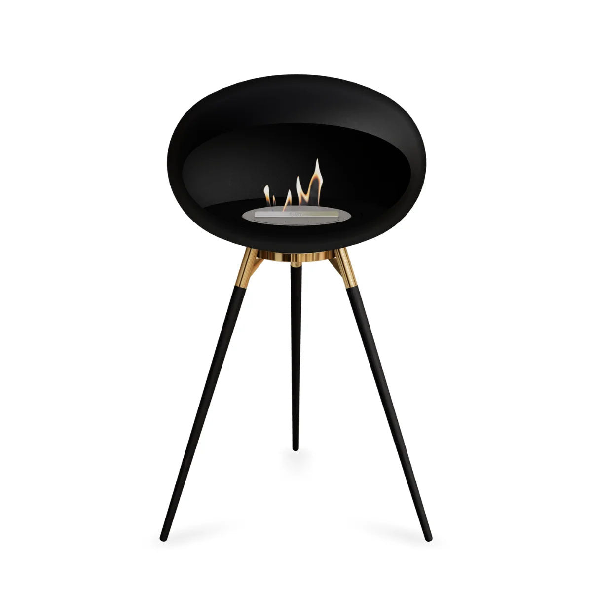 Le Feu Dome 625 - Black Ground Wood High