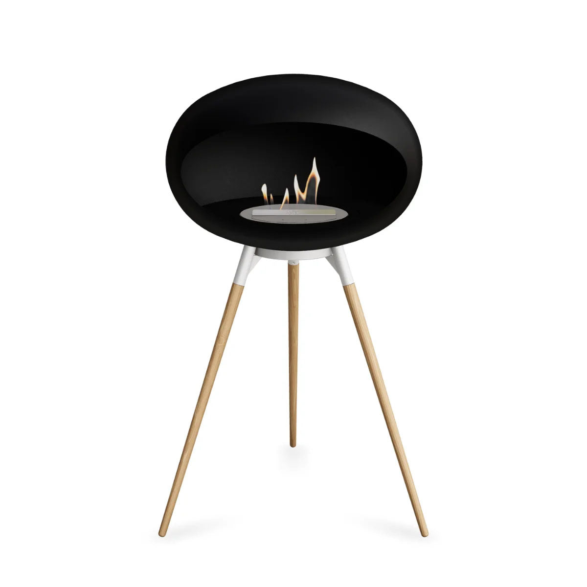 Le Feu Dome 625 - Black Ground Wood High