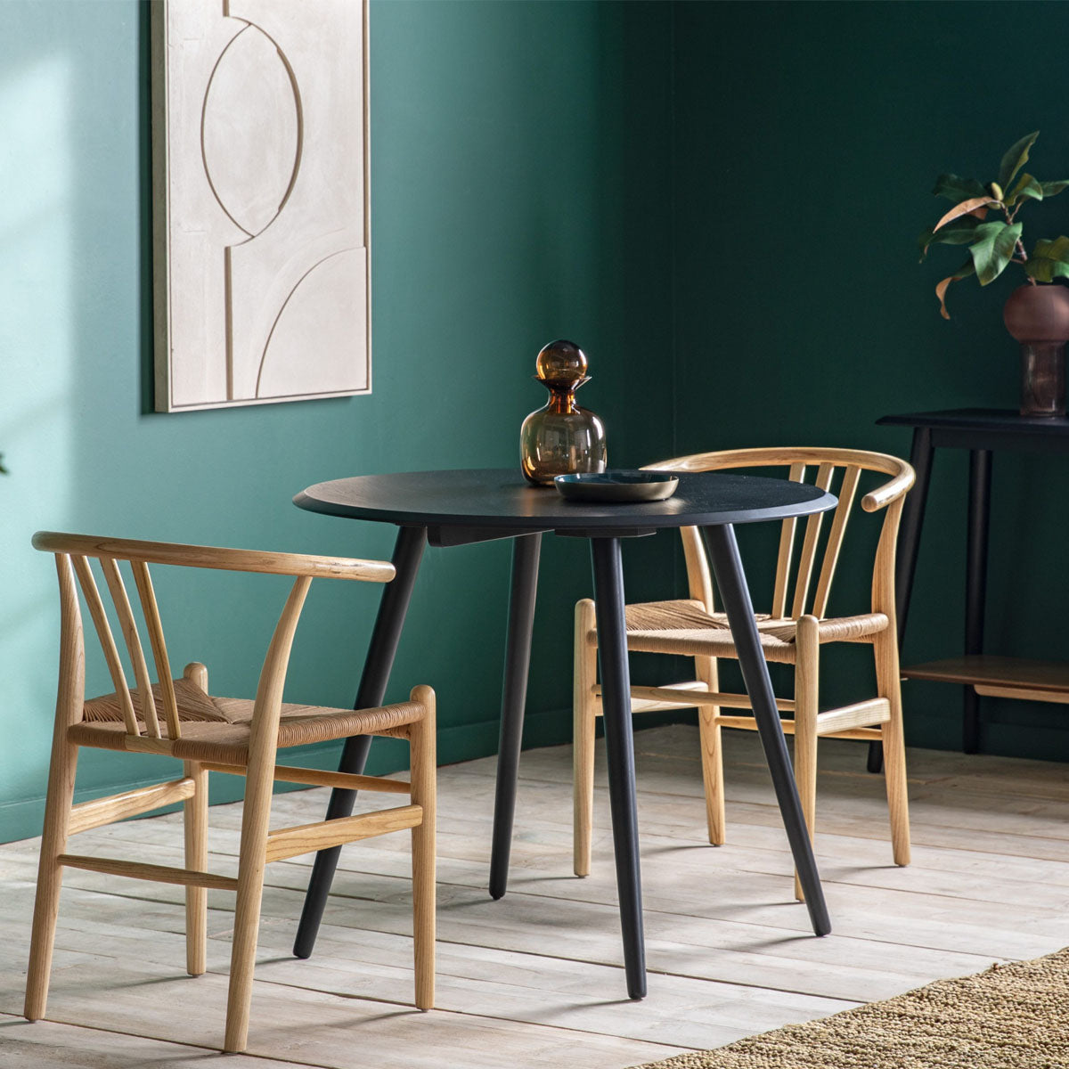 Gallery Direct Maddox Round Dining Table 900x900x750mm