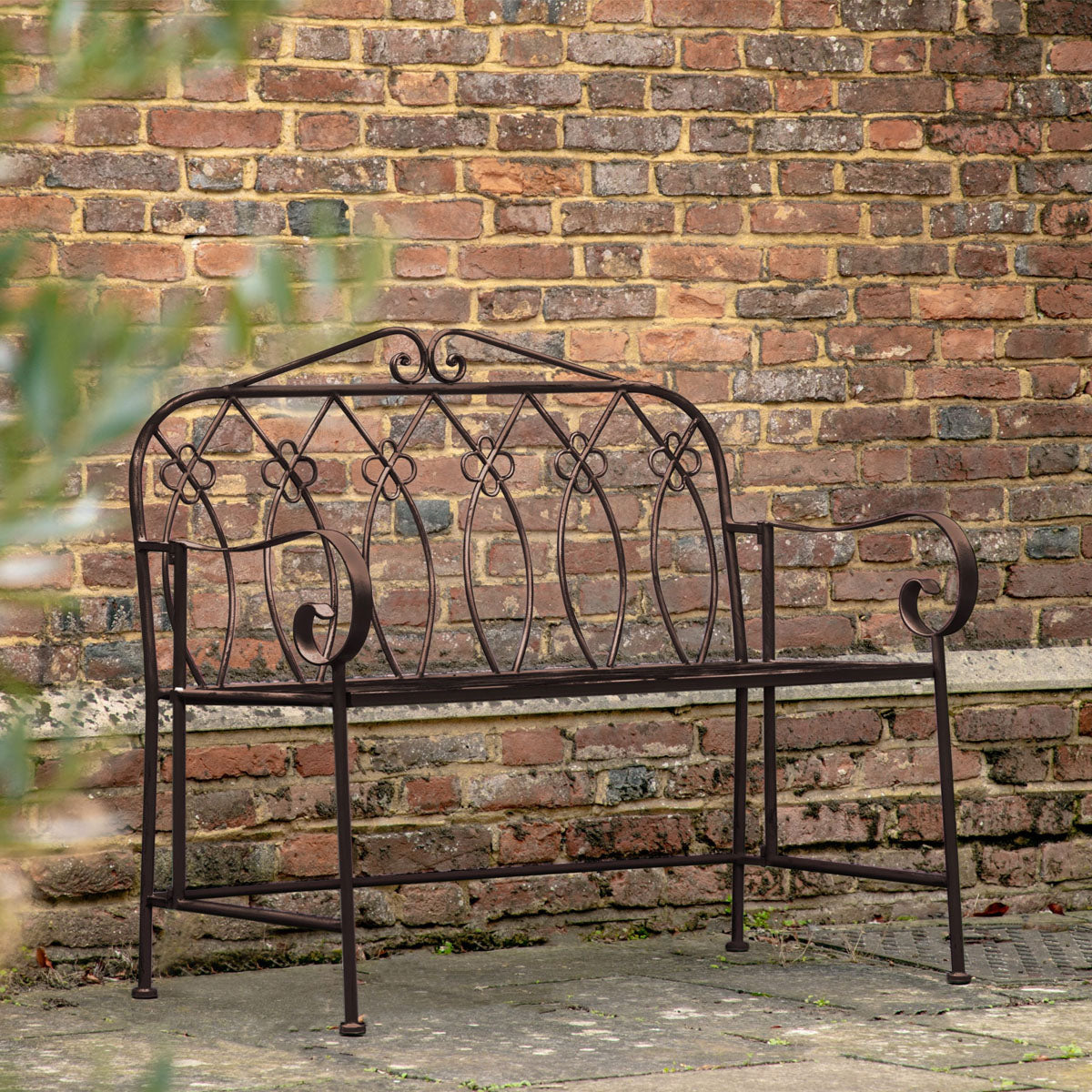 Gallery Direct Matera Outdoor Bench Noir