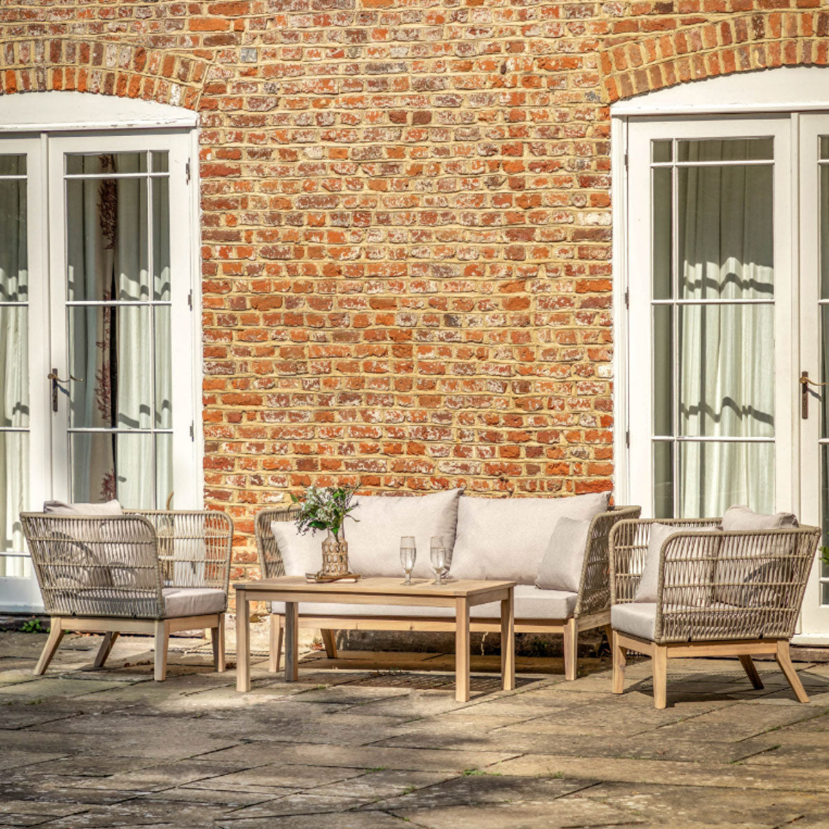 Gallery Direct Cataldo Lounge Set Natural