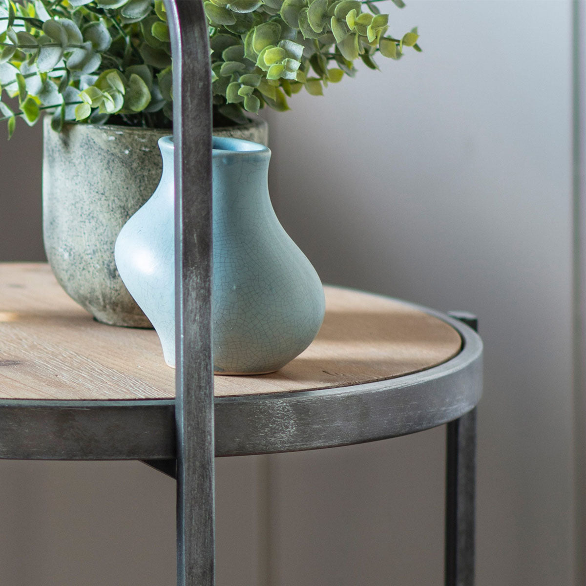 Gallery Direct Dunley Side Table Oak 425x425x720mm