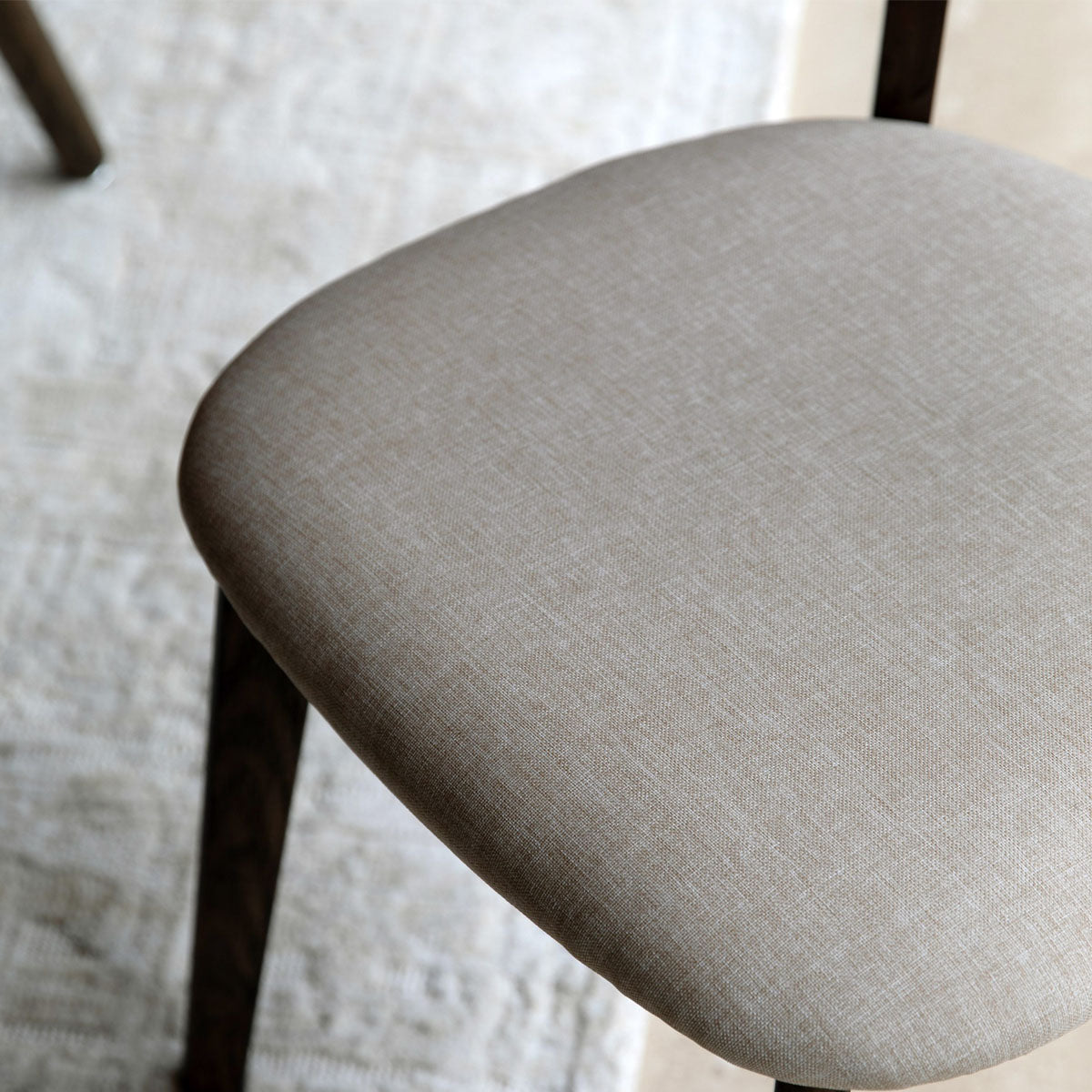 Gallery Direct Hatfield Dining Chair Smoked (2pk) 520x515x815mm