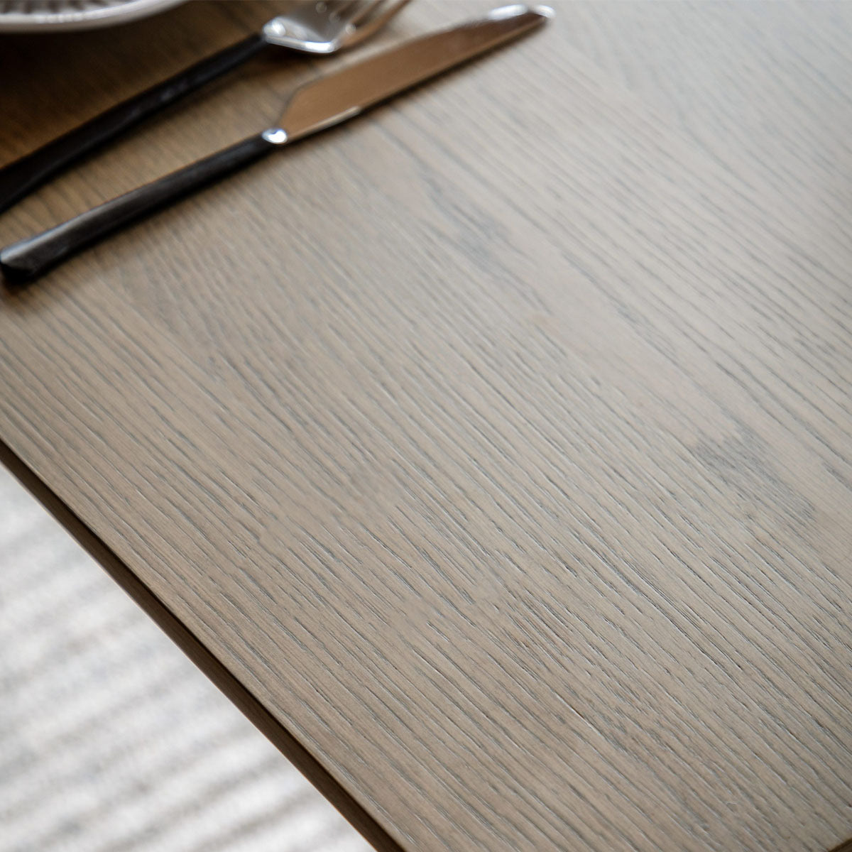 Gallery Direct Panelled Dining Table 1800x800x750mm