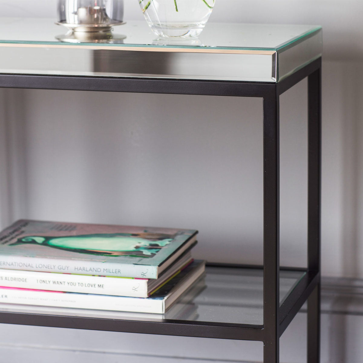 Gallery Direct Pippard Console Table Black 1200x360x820mm