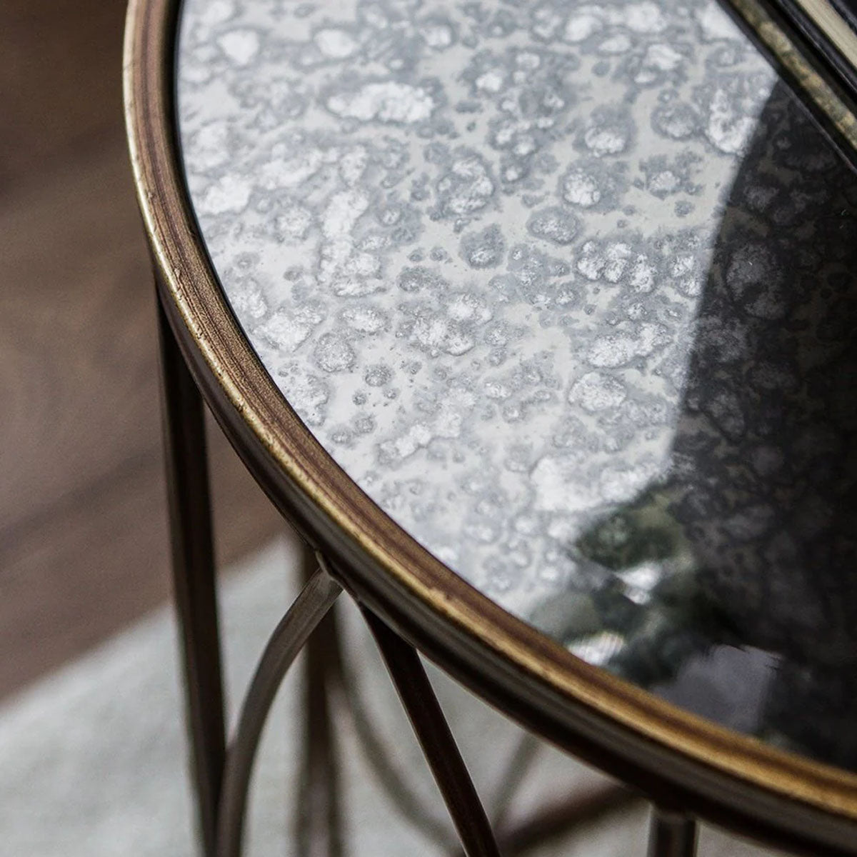 Gallery Direct Highgate SideTable 400x400x600mm