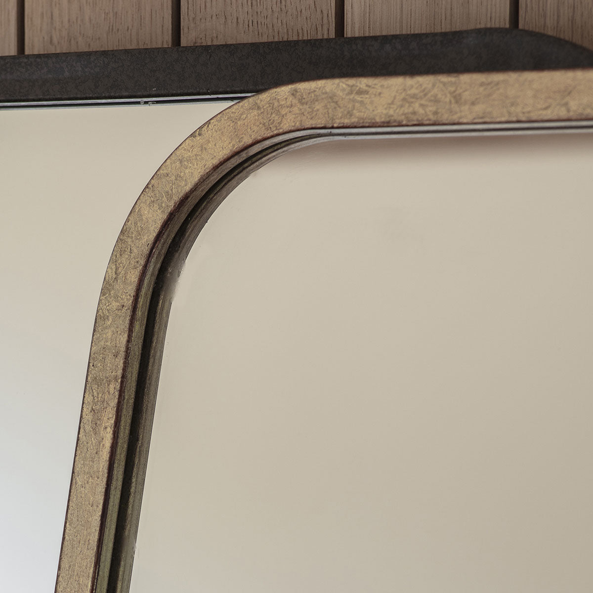 Gallery Direct Kurva Rectangle Gold 610x810mm