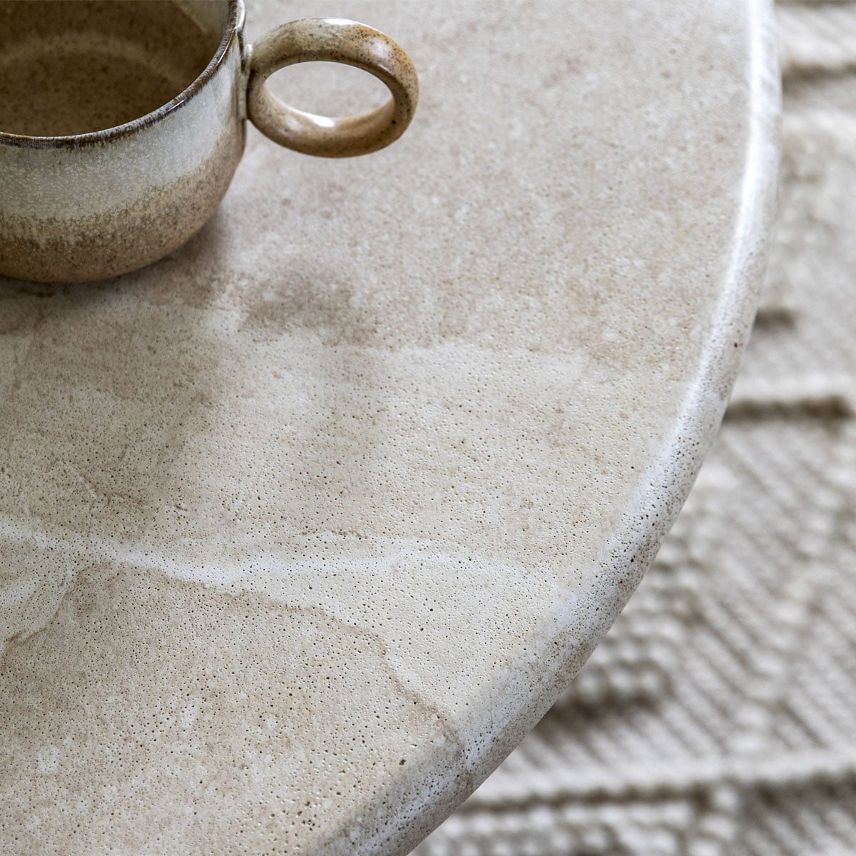 Gallery Direct Moderna Round Coffee Table 800x800x450mm