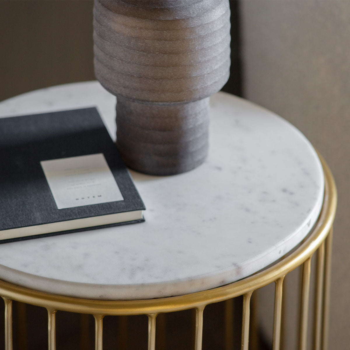 Gallery Direct Riley Side Table Gold
