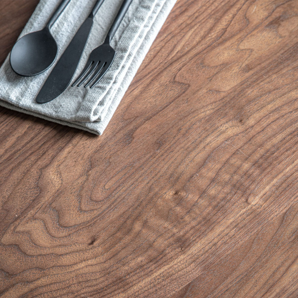 Gallery Direct Astley Round Dining Table Walnut 900x900x750mm