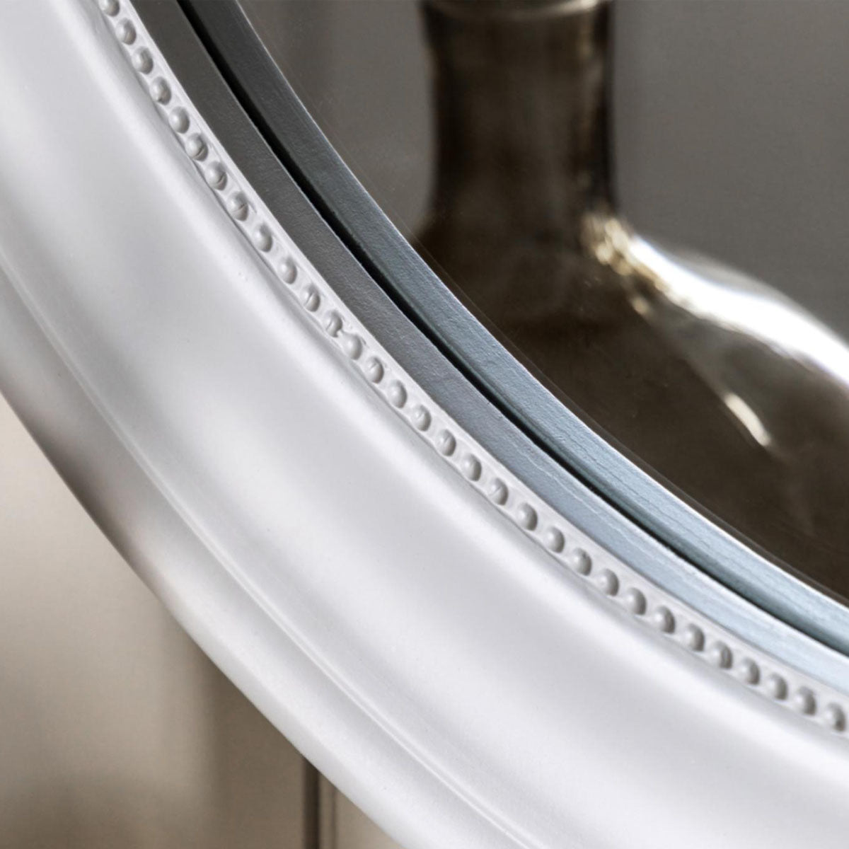 Gallery Direct Sherwood Round Mirror Stone 800mm