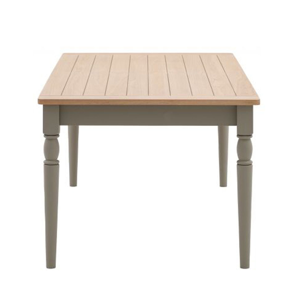 Gallery Direct Eton Ext Dning Tble Prairie1800/2300x950x750mm