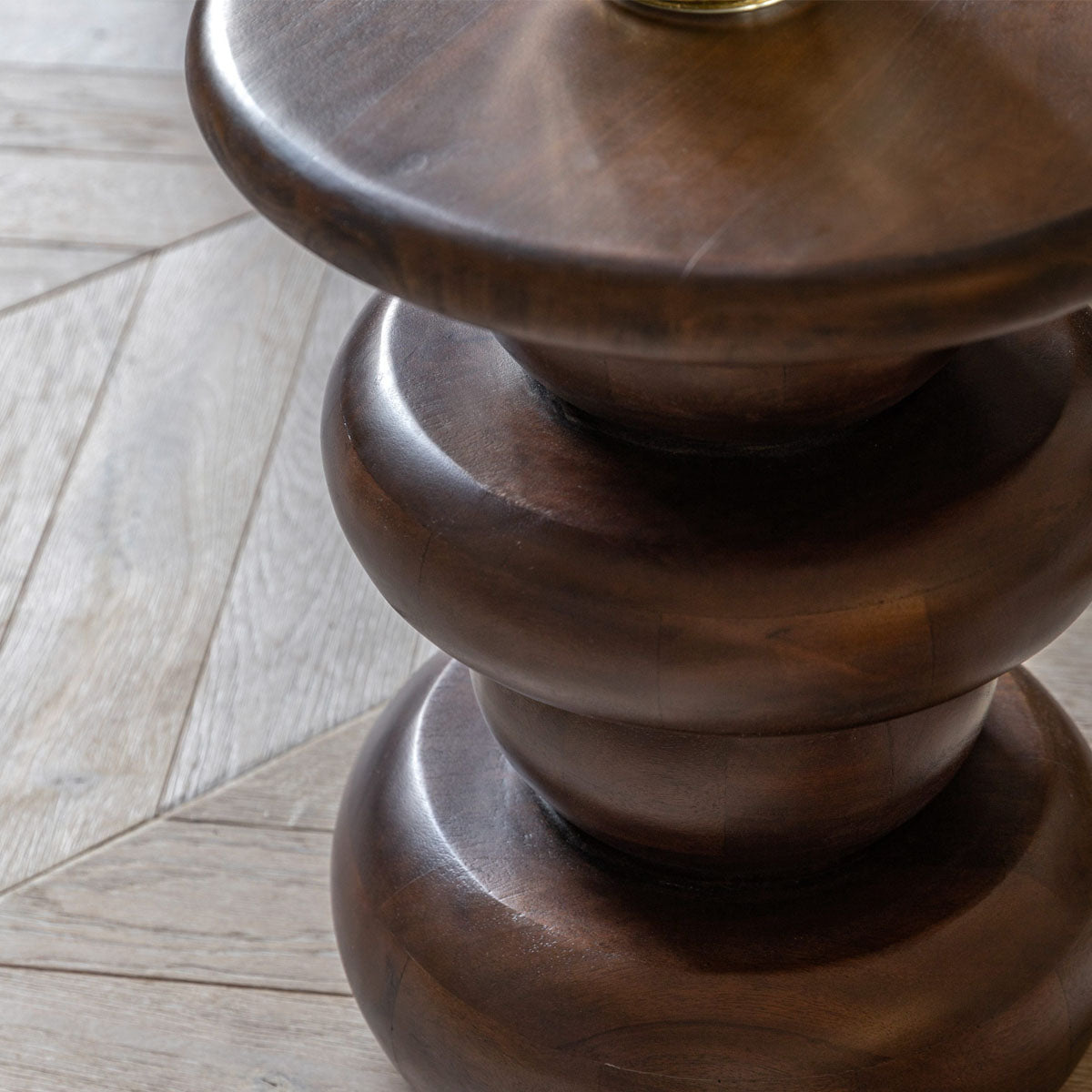 Gallery Direct Sculpt Side Table 400x400x450mm