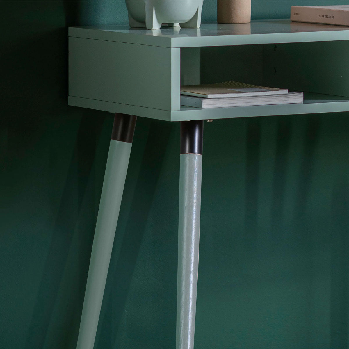 Gallery Direct Holbrook Console Table Mint 1100x450x770mm