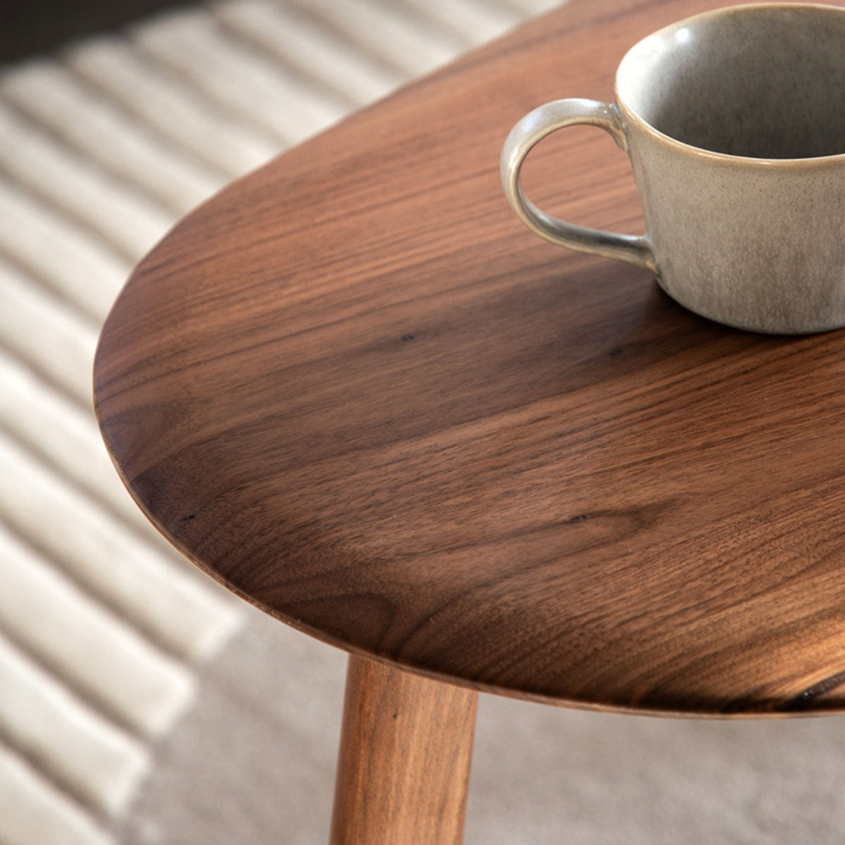 Gallery Direct Madrid Coffee Table Nest Walnut 1100x600x450mm
