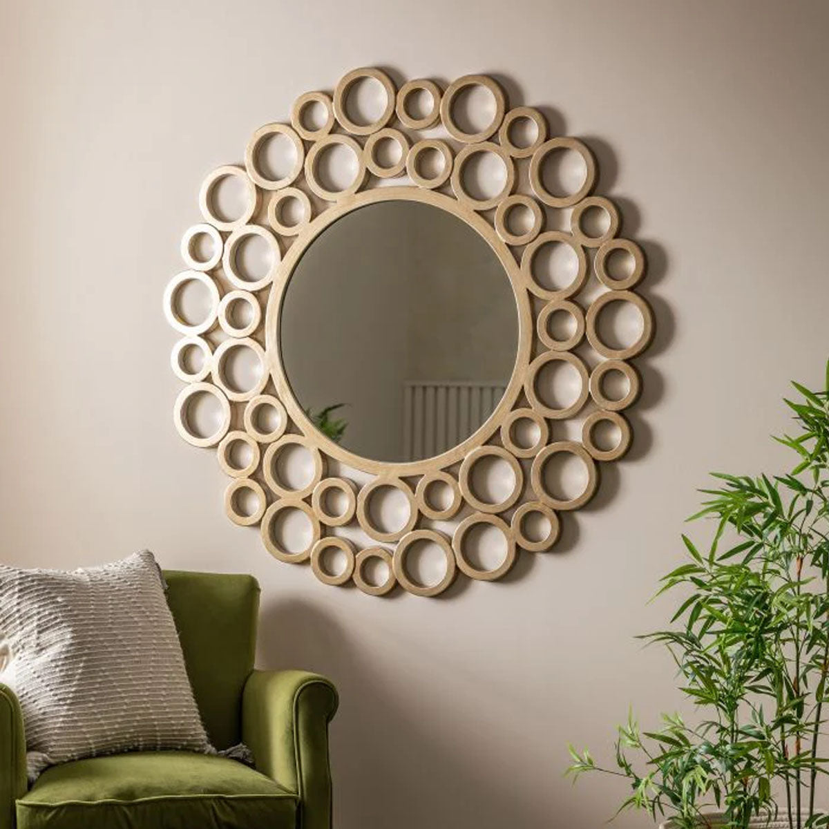 Gallery Direct Wrakes Mirror 1180x1180mm