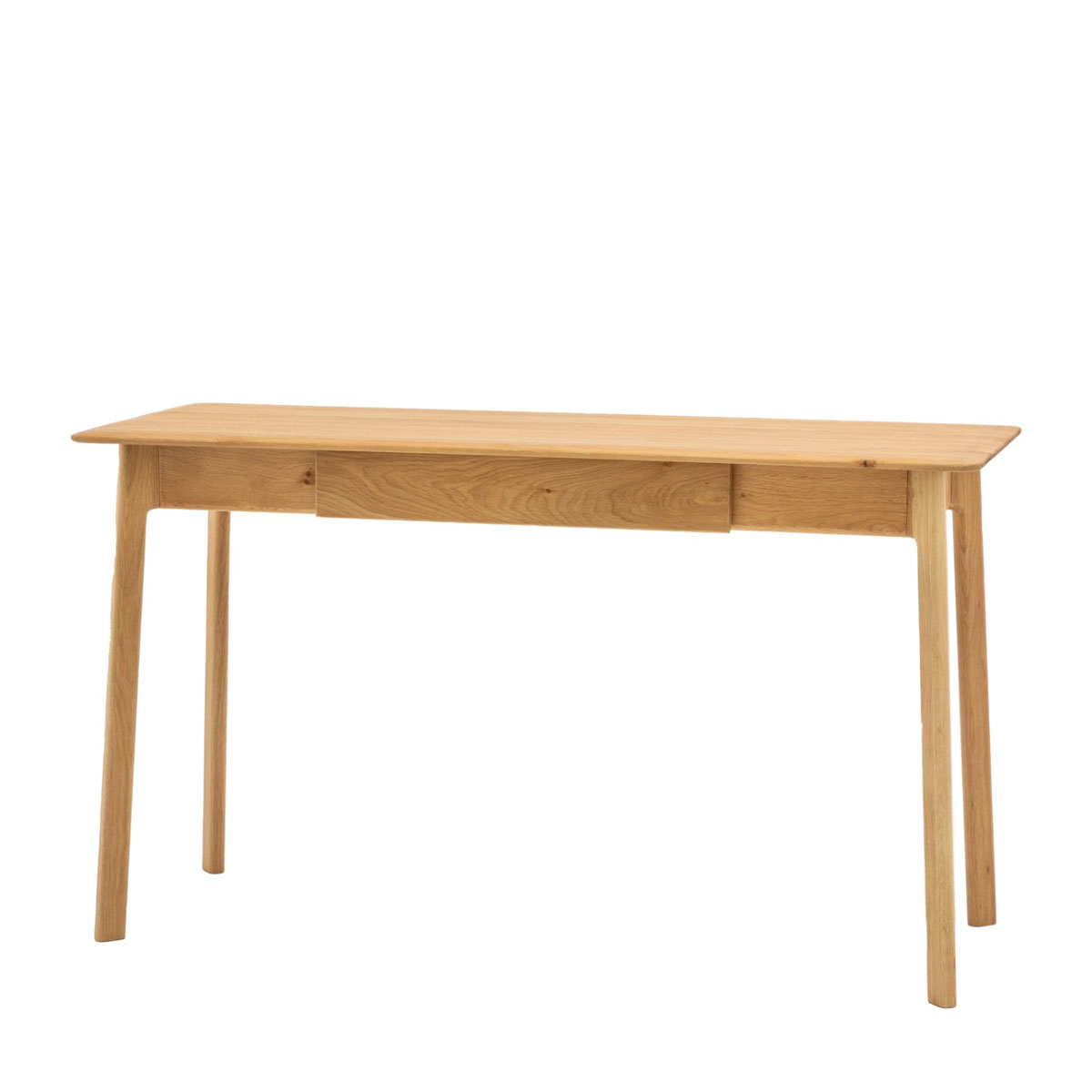 Gallery Direct Madrid 1 Drawer Desk 1300x500x750mm