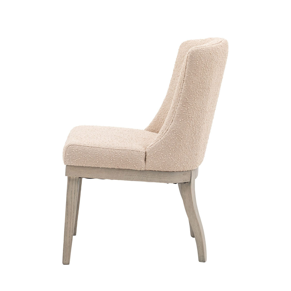 Gallery Direct Kelvedon Dining Chair Natural (2pk) 515x635x845mm
