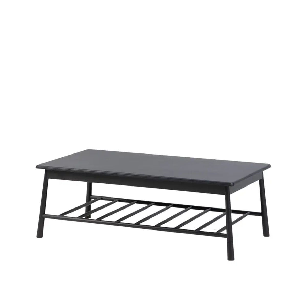 Gallery Direct Wycombe Rect Coffee Table Black 1200x650x425mm