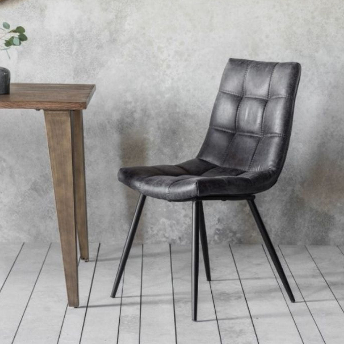 Gallery Direct Darwin Brown Chair (2pk)