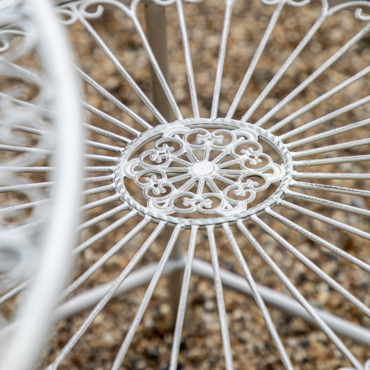 Gallery Direct Siracusa 2 Seater Bistro Set Vanilla