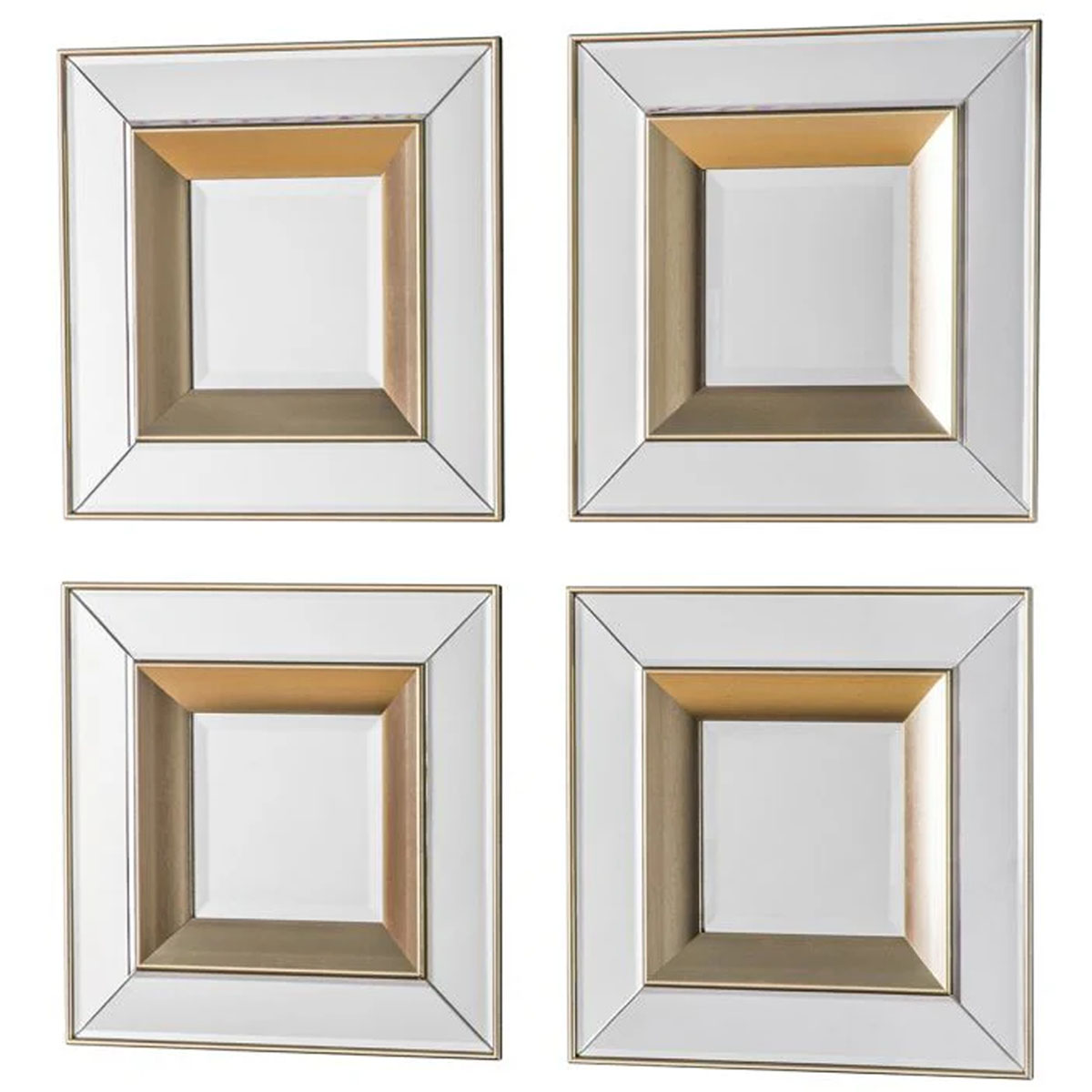 Gallery Direct Phantom Mirror Square 360x360mm (4pk)