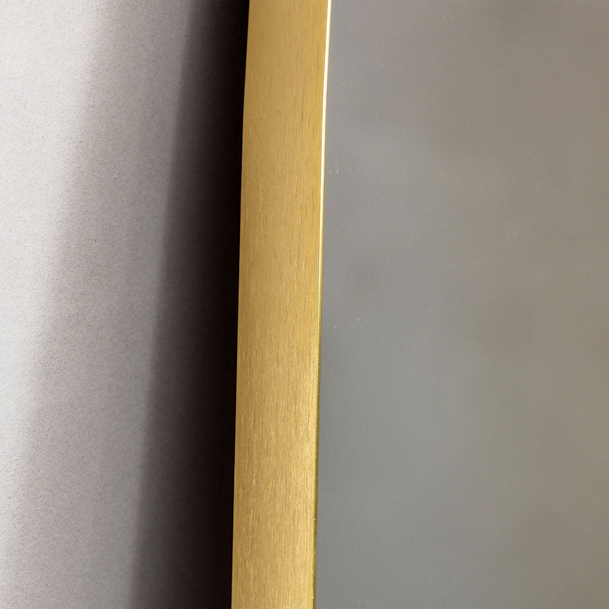 Gallery Direct Holworth Shaped Leaner Gold 700x1700mm
