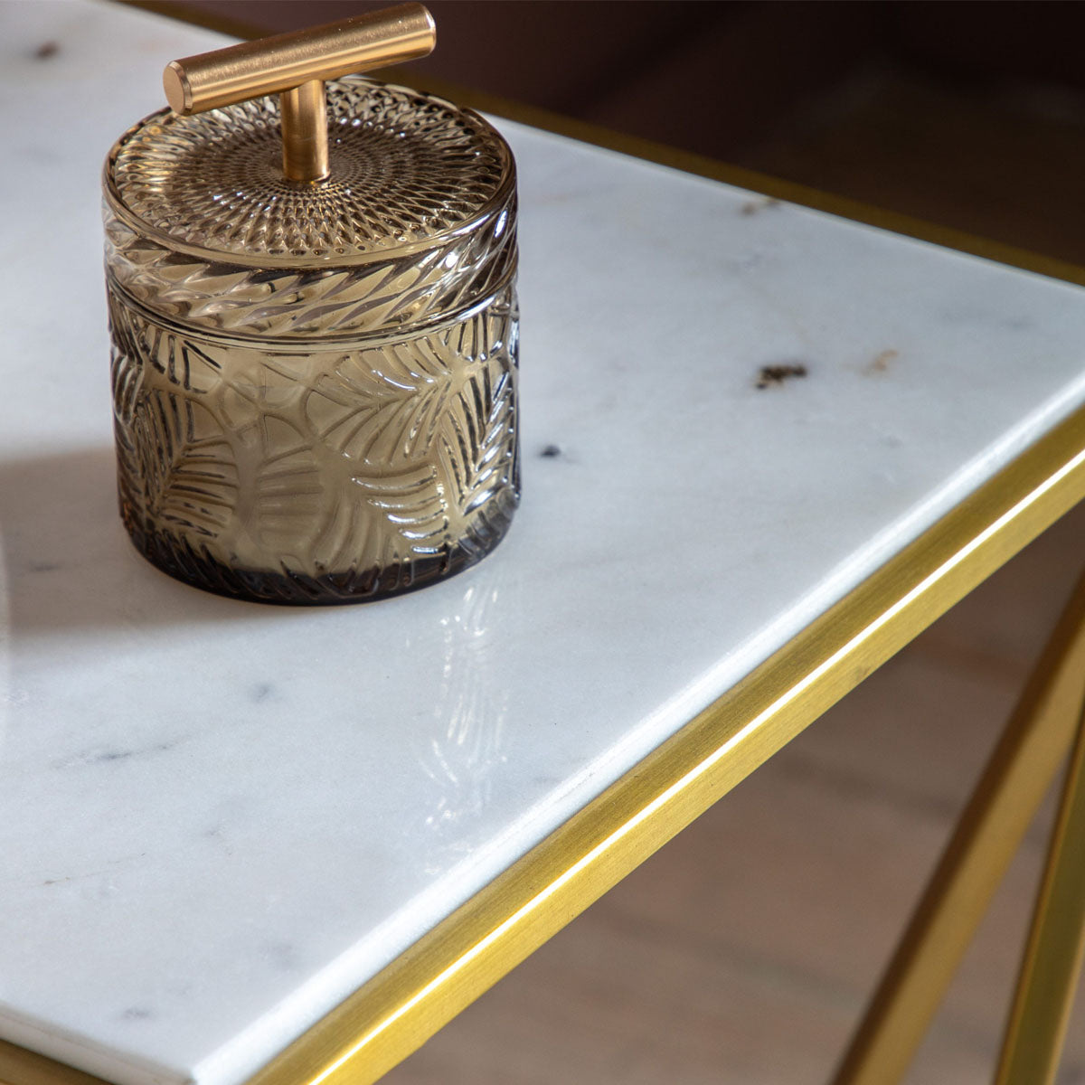 Gallery Direct Helford Side Table Gold