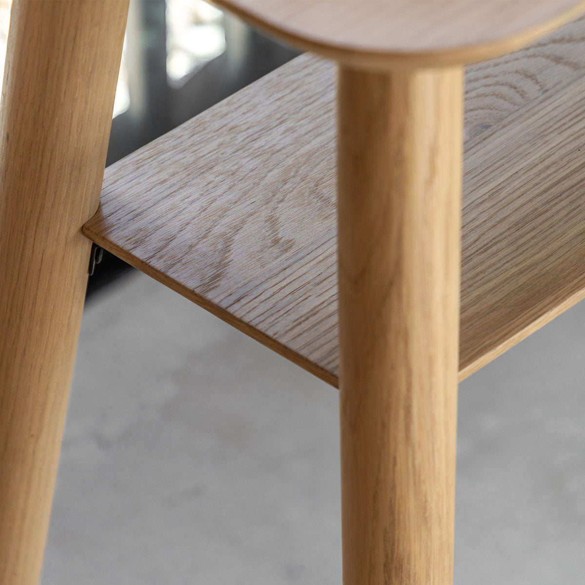 Gallery Direct Hatfield Console Table Natural 1100x350x750mm