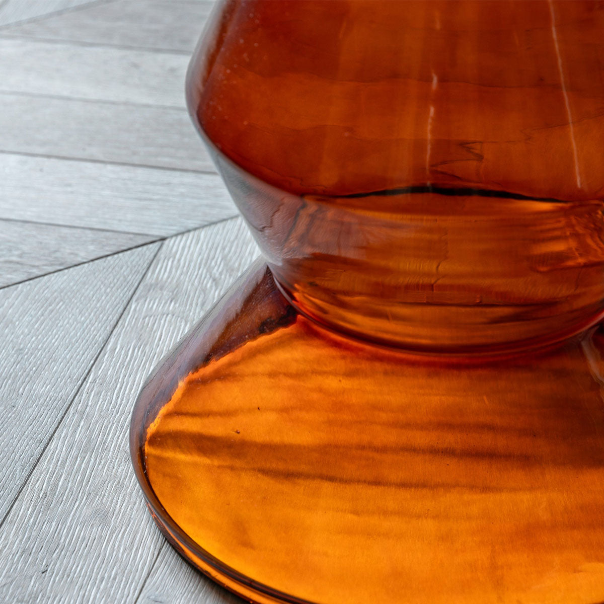 Gallery Direct Turin Side Table Orange 510x510x510mm