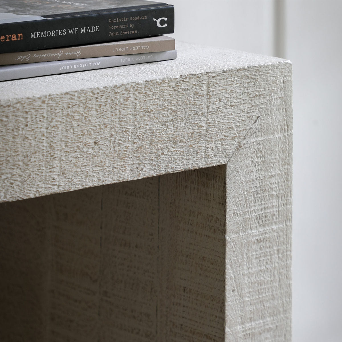 Gallery Direct Iowa Console Whitewash 1400x360x800mm
