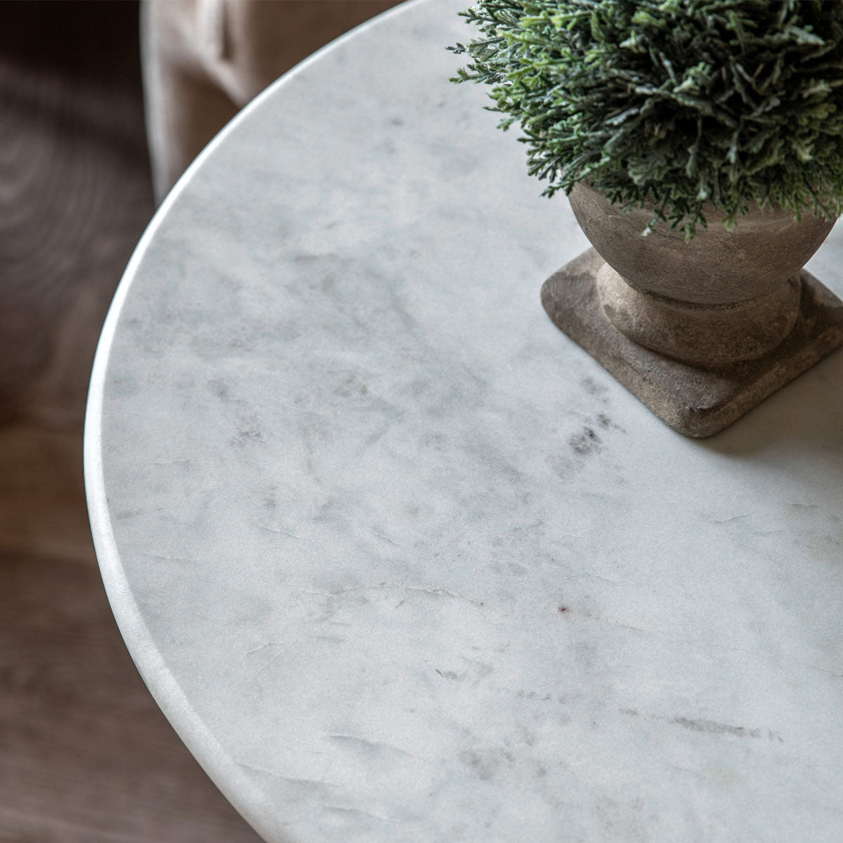 Gallery Direct Turin Side Table Smoke 510x510x510mm