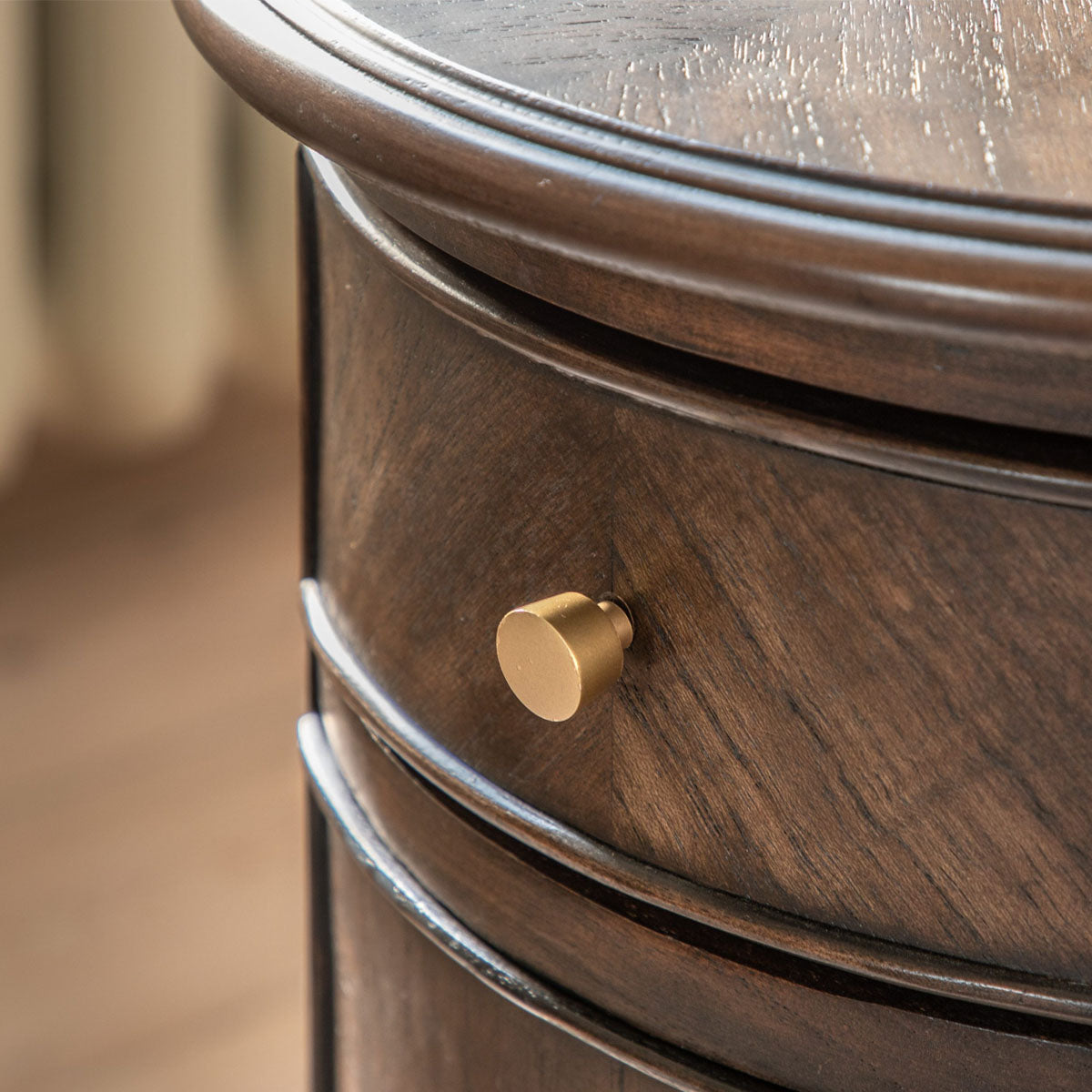 Gallery Direct Madison Drum Side Table 450x450x580mm