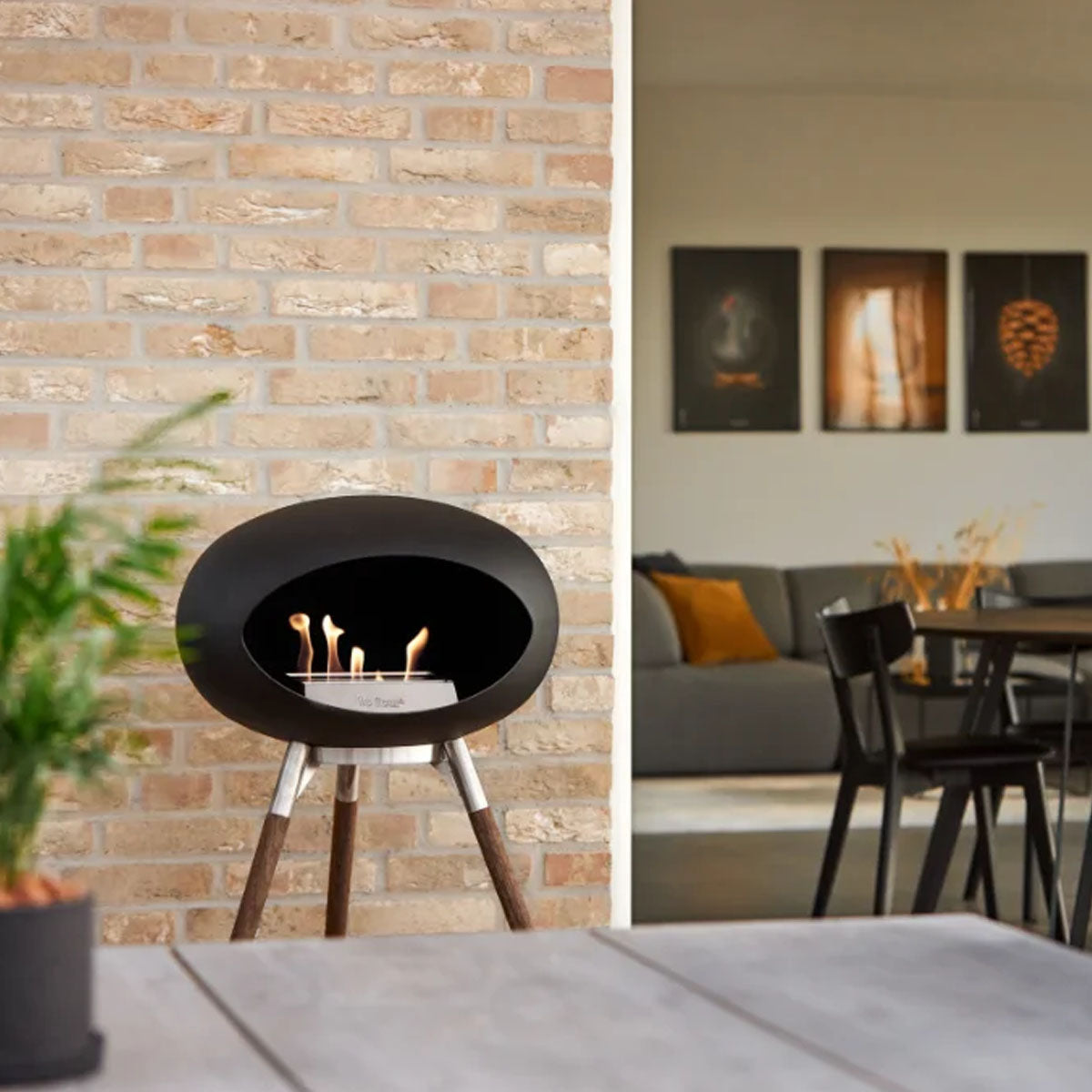 Le Feu Ground Wood High - Black