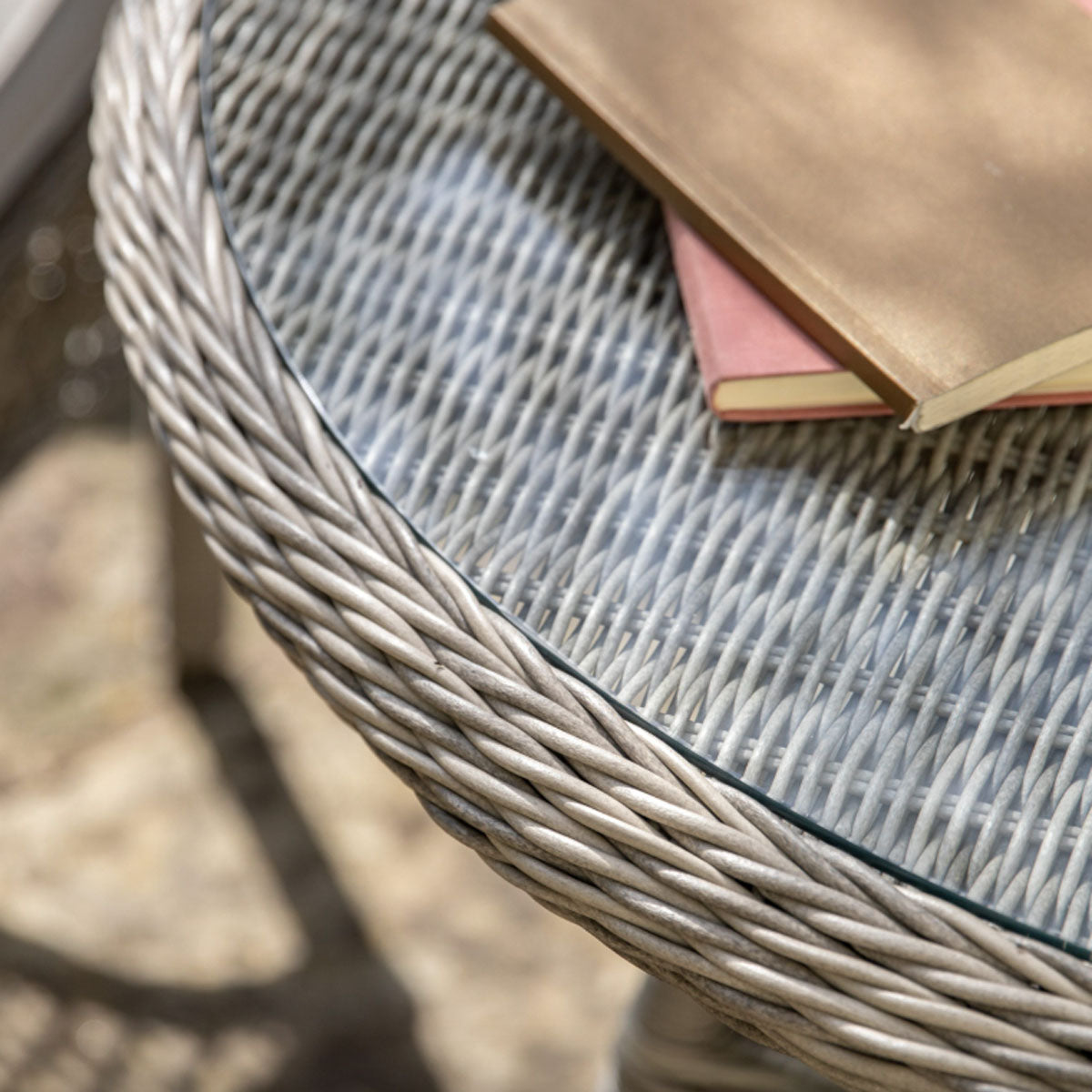 Gallery Direct Menton 4 Seater Round Dining Set