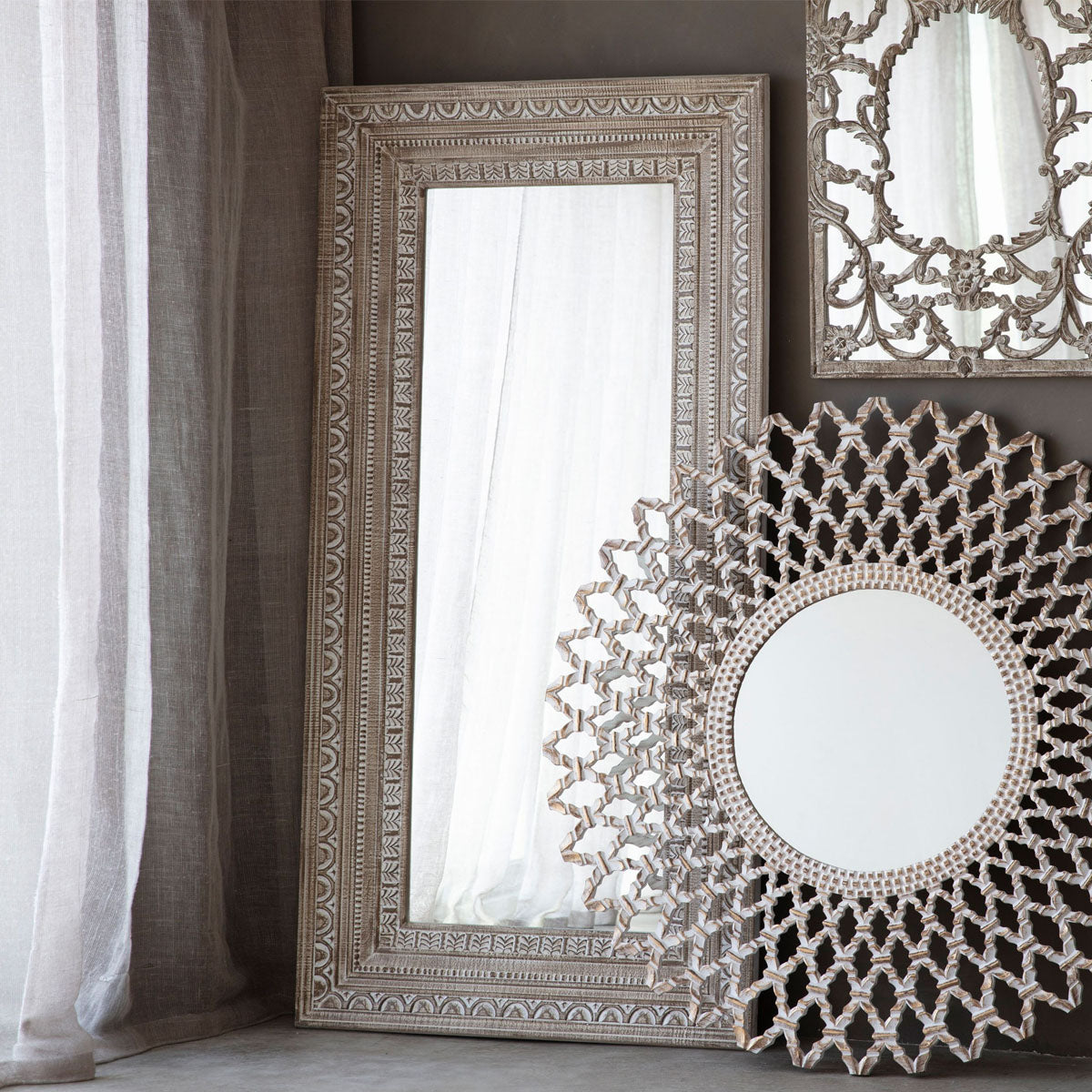 Gallery Direct Agara Mirror 900x70x1810mm
