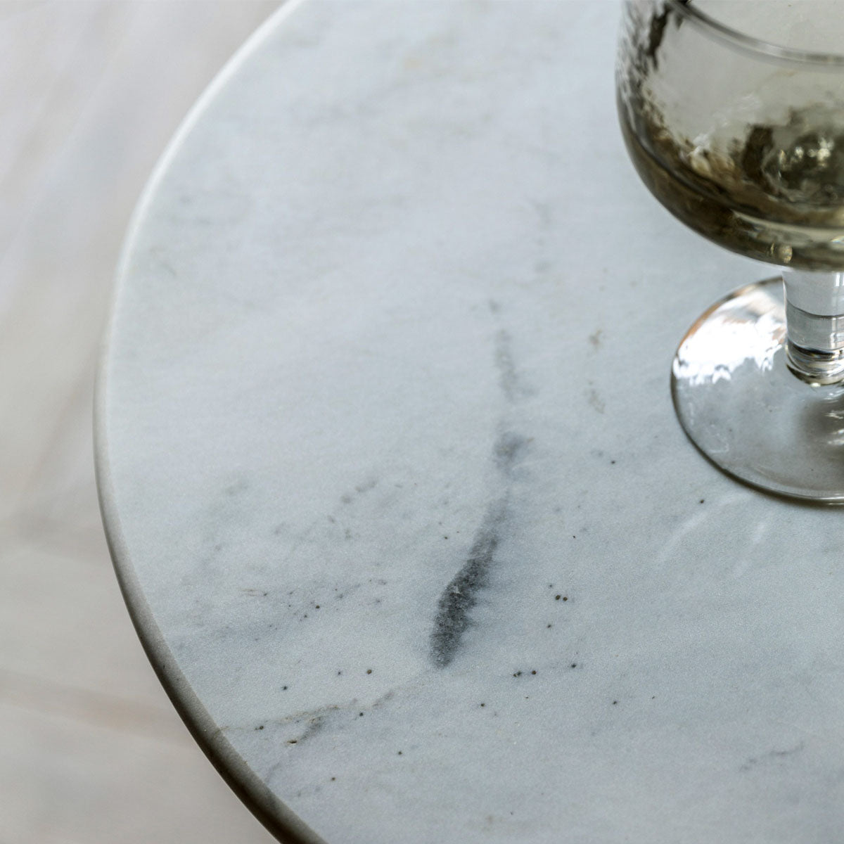 Gallery Direct Bilbao Side Table Orange 460x460x640mm