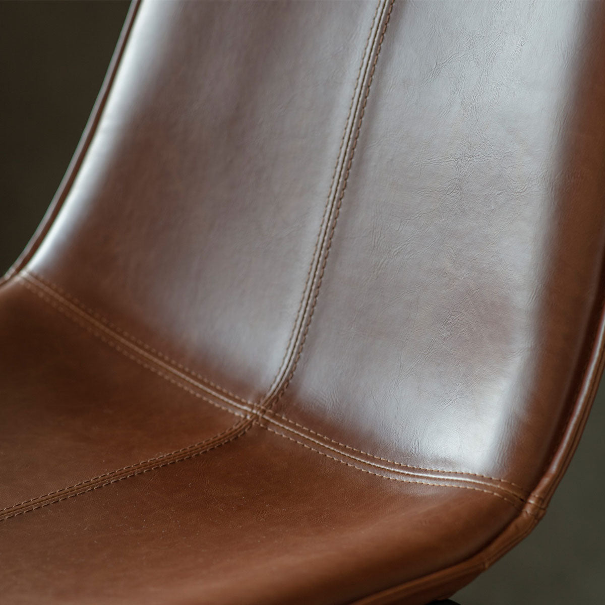 Gallery Direct Hawking Chair Brown (2pk) 490x550x860mm