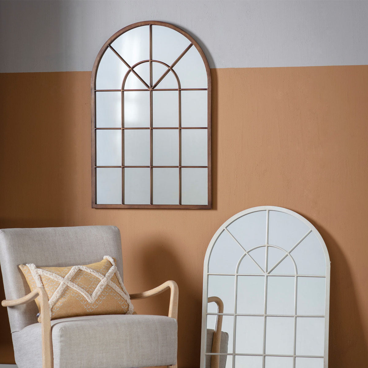 Gallery Direct Kelford Mirror Bronze 900x600mm