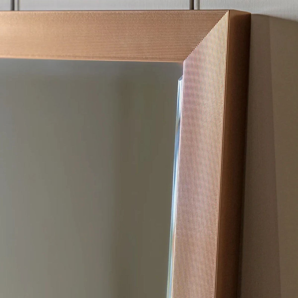 Gallery Direct Wallace Leaner Mirror Bronze 570x1570mm
